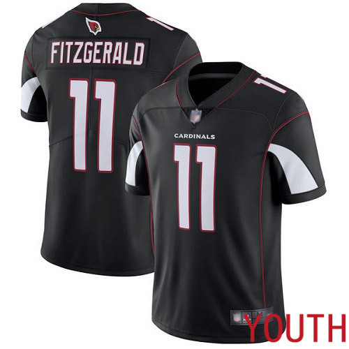 Arizona Cardinals Limited Black Youth Larry Fitzgerald Alternate Jersey NFL Football #11 Vapor Untouchable->women nfl jersey->Women Jersey